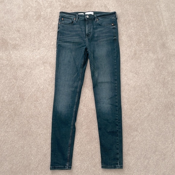 MANGO Soho high waist skinny jeans sz 10 nwot - Picture 5 of 8
